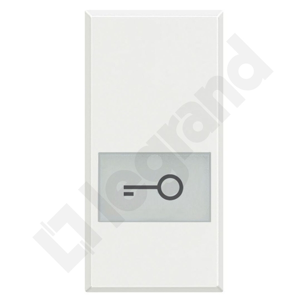 KLAWISZ "KLUCZ" 1 MODUŁ BIAŁY AXOLUTE - HD4921LF - LEGRAND