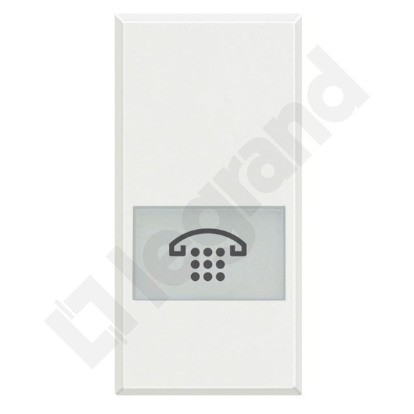 KLAWISZ "TELEFON" 1 MODUŁ BIAŁY AXOLUTE - HD4921LH - LEGRAND