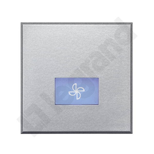 KLAWISZ "WENTYLATOR" 2 MODUŁY ALUMINIUM AXOLUTE - HC4921/2LE - LEGRAND