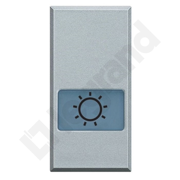 KLAWISZ "ŚWIATŁO" 1 MODUŁ ALUMINIUM AXOLUTE - HC4921LA - LEGRAND