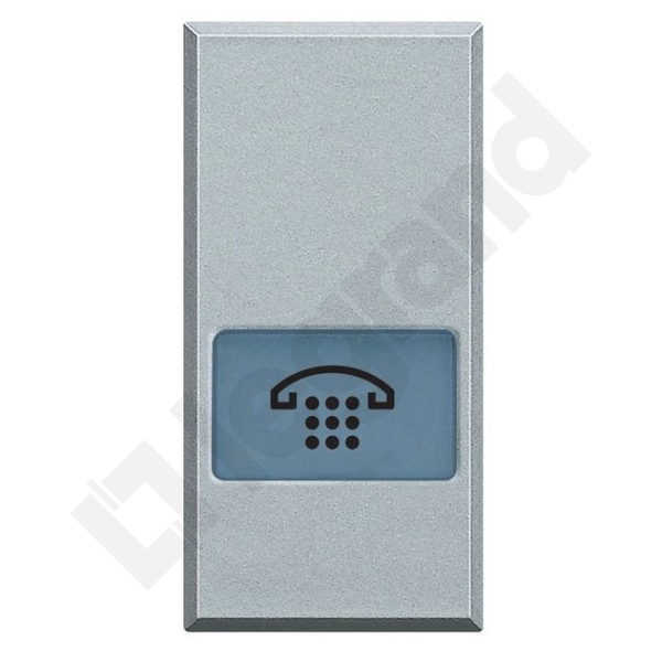 KLAWISZ ''TELEFON'' 1 MODUŁ ALUMINIUM AXOLUTE - HC4921LH - LEGRAND