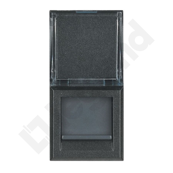 GNIAZDO RJ45 KAT 6 UTP ANTRACYT AXOLUTE - HS4279C6 - LEGRAND