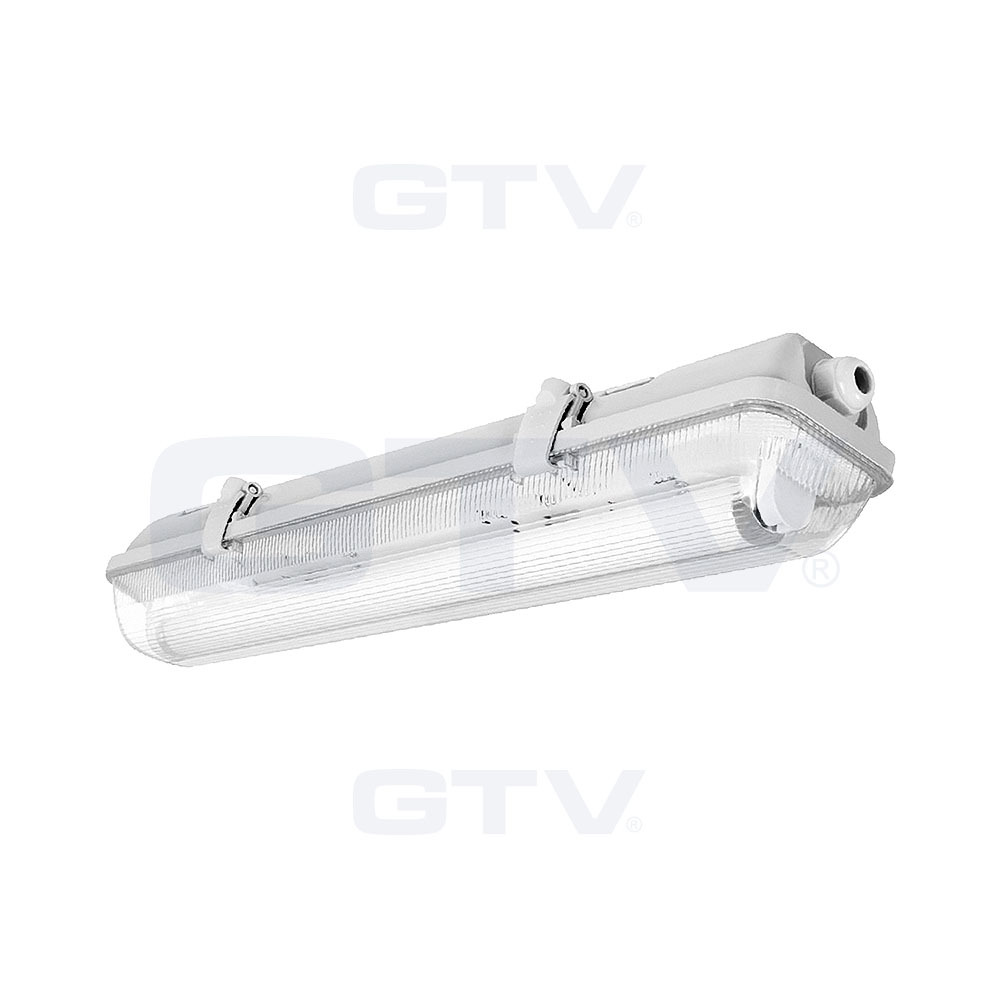 OPRAWA HERMETYCZNA 1X18W Z ELEKTR. STATECZNIKIEM (EVG,ABS+PC)HELIOS-118 - OS-HEL118-30 - GTV