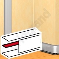 PRZEGRODA SEPARACYJNA, WYSOKOŚĆ 50 ALU DLP - 011108 - LEGRAND