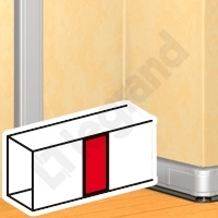 OSŁONA POŁĄCZENIA POKRYWY 180 ALU DLP - 011165 - LEGRAND