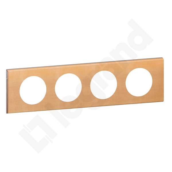 RAMKA POCZWÓRNA POZIOMA/PIONOWA DREWNO KLON CELIANE - 069214 - LEGRAND