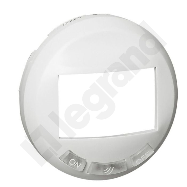 PLAKIETKA ŁĄCZNIK AUTOMATYCZNEGO Z FUNKCJĄ WŁĄCZ/WYŁĄCZ BIAŁA CELIANE - 068035 - LEGRAND