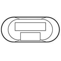 PLAKIETKA DO SWITCHA 6XRJ45 TYTANOWA CELIANE - 068554 - LEGRAND