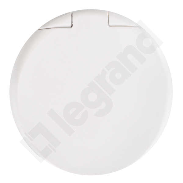 PLAKIETKA Z KLAPKĄ GNIAZDA POJEDYNCZEGO 2P+Z BIAŁA CELIANE - 068121 - LEGRAND