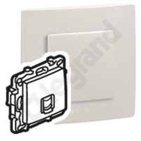 GNIAZDO 1XRJ45 KAT. 6 FTP KREMOWE NILOE - 664877 - LEGRAND