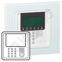 PLAKIETKA CENTRALI ALARMOWEJ BIAŁA MYHOME BUS/SCS - 068182 - LEGRAND
