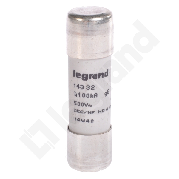 WKŁADKA BEZPIECZNIKOWA CYLINDRYCZNA 32A 14 X 51 CHARAKTERYSTYKA GL HPC - 014332 - LEGRAND