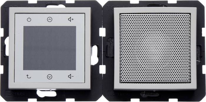 RADIO TOUCH STAL SZLACHETNA LAKIEROWANY B.1/B.3/B.7 - 28808916 - HAGER - BERKER