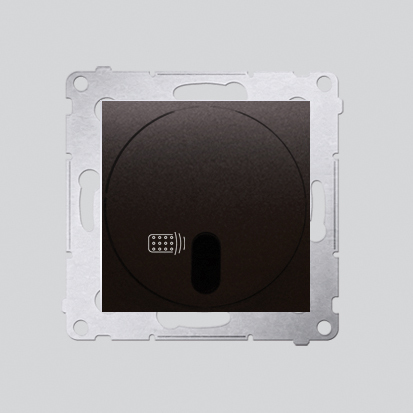 ŚCIEMNIACZ ZDALNIE STEROWANY (MODUŁ) 20–500 W ANTRACYT SIMON 54 - DS13T.01/48 - KONTAKT SIMON