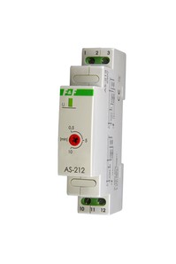 AUTOMAT SCHODOWY 16A 230V ZAKRES 0.5-10 MINUT SZYNA TH35 AS-212 - AS-212 - F&F