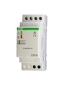 CZUJNIK KOLEJNOŚCI I ZANIKU FAZ 10A STYK 1Z MOCOWANIE TH35 CKF-B - CKF-B - F&F