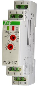 PRZEKAŹNIK CZASOWY DO UKŁADU GWIAZDA TRÓJKĄT PCG-417 - PCG-417DUO - F&F