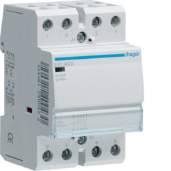 STYCZNIK CICHY 4NO 63A 230V AC. - ESC463S - HAGER - BERKER
