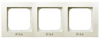 RAMKA POTRÓJNA DO ŁĄCZNIKÓW IP-44 ECRU AS  - RH-3G/27 - OSPEL