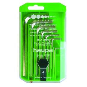 KLUCZE IMBUSOWE 2-10 MM W OPAKOWANIU. - 100585 - HAUPA