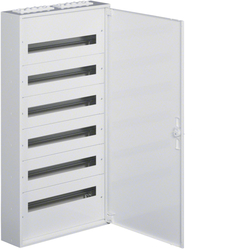 ROZDZIELNICA KOMPLETNA 6X24MODUŁY +ZACISKI PE/N IP30/I KL. N/T - FW624WT - HAGER - BERKER