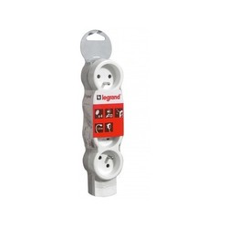 GNIAZDO PRZENOŚNE STANDARD/ 4 GNIAZDA Z UZIEMIENIEM BEZ PRZEWODU 4X2P+Z - 50057 - LEGRAND
