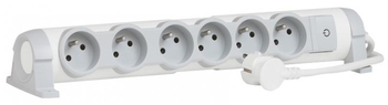 PRZEDŁUŻACZ Z WYŁĄCZNIKIEM 6X2P+Z 3 M - 50084 - LEGRAND