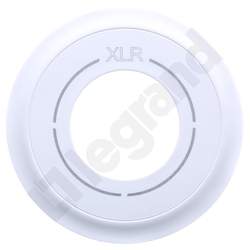 PLAKIETKA GNIAZDA XLR BIAŁA CELIANE  - 068235 - LEGRAND