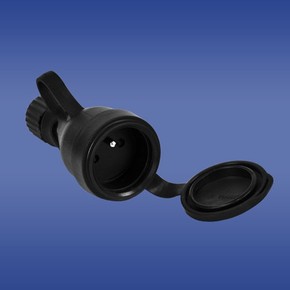 GNIAZDO PRZENOŚNE GUMOWE 16A 2P+Z 230V IP44 FGG - 51.226 - ELEKTROPLAST OPATÓWEK