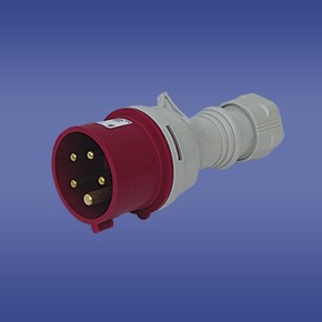 WTYCZKA PRZENOŚNA 16A 5 POLOWA 400V CZERWONA IP44 IVN 1653 - 50.12 - ELEKTROPLAST OPATÓWEK