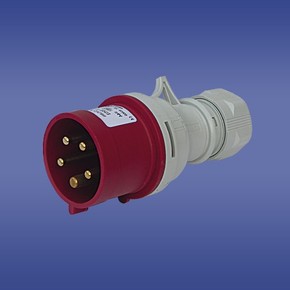 WTYCZKA PRZENOŚNA 32A 5 POLOWA 400V CZERWONA IP44 IVN 3253 - 50.14 - ELEKTROPLAST OPATÓWEK