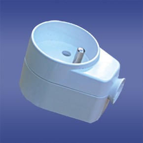 GNIAZDO WTYCZKOWE 16A 2P+Z 230V IP20 AWA-GK BIAŁY - 51.40 - ELEKTROPLAST OPATÓWEK