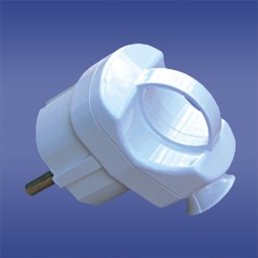 WTYCZKA KĄTOWA SCHUKO Z UZIEMIENIEM16A IP20 AWA-WN BISŁS - 51.55 - ELEKTROPLAST OPATÓWEK