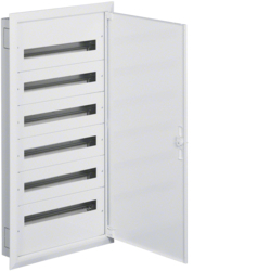 ROZDZIELNICA KOMPLETNA 6X24MODUŁY +ZACISKI PE/N IP30/I KL. P/T - FW624FT - HAGER - BERKER