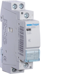 STYCZNIK CICHY 2NO 25A 24V AC/DC. - ESD225S - HAGER - BERKER