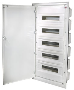 ROZDZIELNIA METALOWA 5X18 MODUŁY P/T IP40 DRZWI METALOWE - 001101216 - ETI