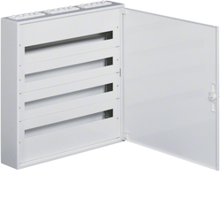 ROZDZIELNICA KOMPLETNA 4X36MODUŁÓW +ZACISKI PE/N IP30/I KL.N/T - FW436WT - HAGER - BERKER