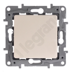 ŁĄCZNIK JEDNOBIEGUNOWY 10AX KREMOWY NILOE ECO - 664600 - LEGRAND