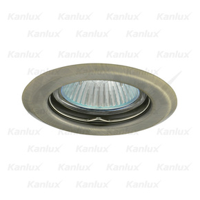 OPRAWKA SUFITOWA PUNKTOWA P/T MR16 50W GX5.3 MOSIĄDZ MAT ARGUS CT-2114-BR/M - 324 - KANLUX