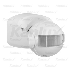 CZUJNIK RUCHU PIR ŚCIENNY 165&deg; 1200W IP44 BIAŁY ALER JQ-30-W - 460 - KANLUX