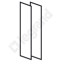 OSŁONY BOCZNE DO XL3 800 WYSOKOŚĆ 1000 - 020417 - LEGRAND