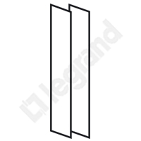 OSŁONY BOCZNE DO XL3 800 WYSOKOŚĆ 1200 - 020418 - LEGRAND