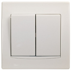 ŁĄCZNIKOWY ŚWIECZNIK BEZ RAMKI KREM ANYA - AYA0300323 - SCHNEIDER ELECTRIC