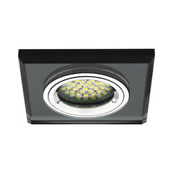 OPRAWKA SUFITOWA PUNKTOWA P/T MR16 50W GX5.3 SZKŁO CZARNE MORTA CT-DSO50-B - 18510 - KANLUX