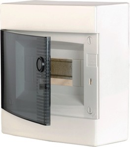 ROZDZIELNIA TWORZYWO 4X12 MODUŁY N/T IP40 DRZWI TRANSPARENTNE ECT - 001101022 - ETI