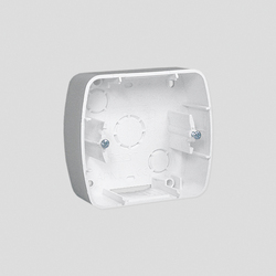 PUSZKA POJEDYNCZA NATYNKOWA IP20 ALUMINIOWY SIMON AKORD - APN1/26 - KONTAKT SIMON