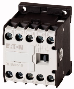 STYCZNIK MOCY 12A AC3 3 BIEGUNY NO MINIATUROWY STYK POMOCNICZY NO STEROWANIE 230V AC DILEM-12-10 - 127075 - EATON