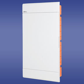 SKRZYNKA ROZDZIELCZA TWORZYWO 3X12 MODUŁÓW PODTYNKOWA LISTWA (N+PE) SRP-36/B (3X12) - 2.136 - ELEKTROPLAST OPATÓWEK