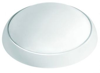 PLAFONIERA LED 8W IP54 4000K 750LM BIAŁA KLOSZ MATOWY MERCURY SMD - 187216/PA - LENA LIGHTING