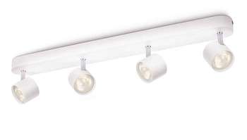 OPRAWA DOMOWA SUFITOWA LED 4X3W IP20 2700K 6700LM Z ŹRÓDŁEM EEL=A+ STAR WHITE - 562443116 - PHILIPS ŹRÓDŁA